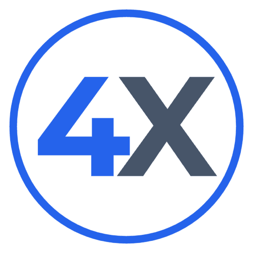 4X logo